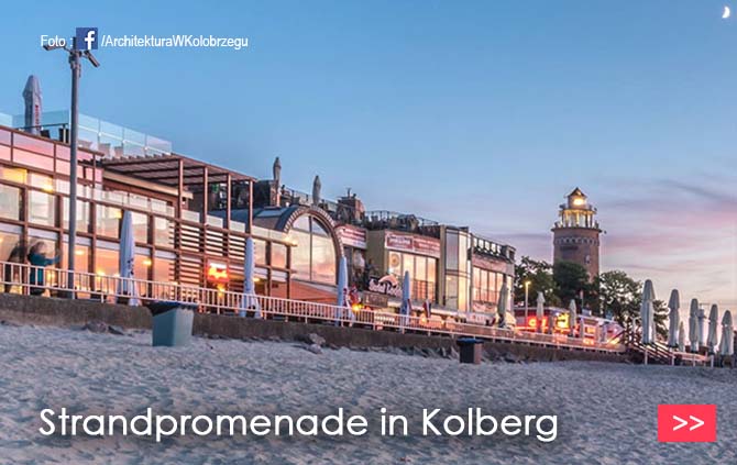 Strandpromenade in Kolberg